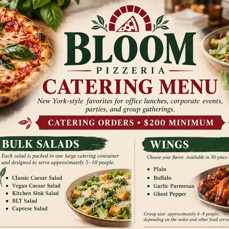We are ready to provide catering!