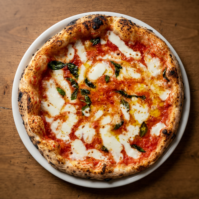 Traditional Margherita Pizza ***.