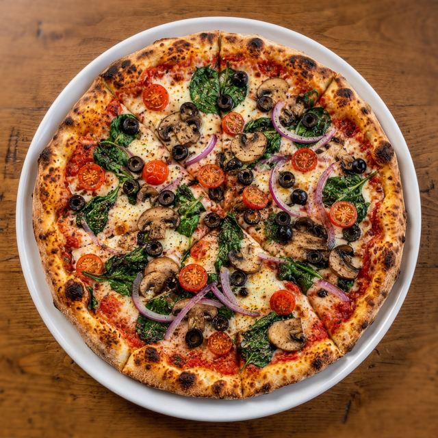 Garden Veggie Pizza.